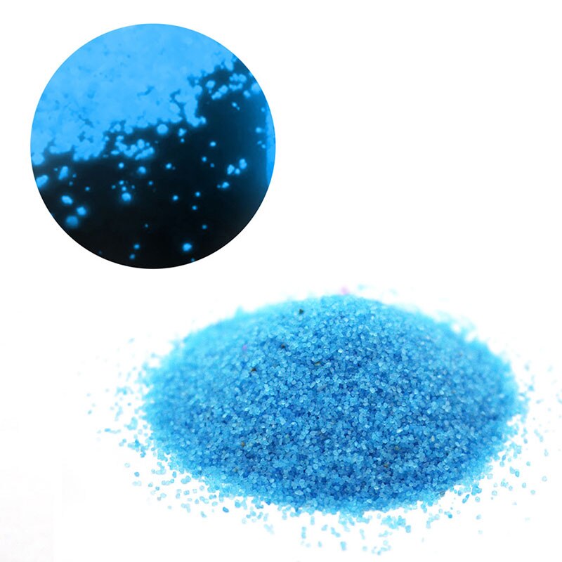1 Bag Luminous Colorful Glow In The Dark Fluorescent Particles Sand