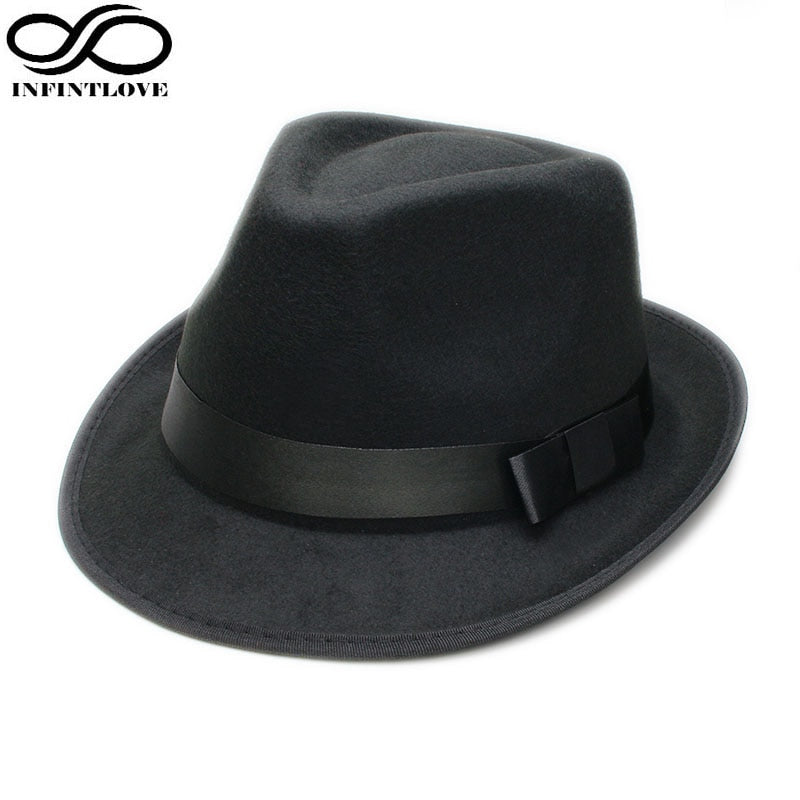 Retro Women Men Top Bowler Derby Jazz Fedora Hats