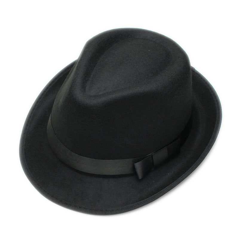 Retro Women Men Top Bowler Derby Jazz Fedora Hats