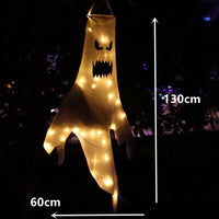 Halloween Hanging Ghost Large LED Outdoor Glowing Spooky Horror Props Decoration