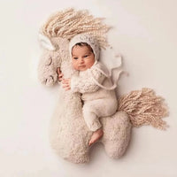 Newborn Doll Plush Horse Prop For Studio Photography