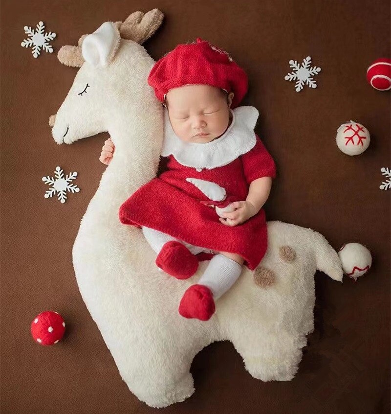 Newborn Doll Plush Horse Prop For Studio Photography