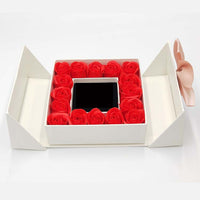 Rose Gift Box or Party Favors Perfect for Weddings, Birthdays, Christmas, Mother's Day, and Valentine Occasions