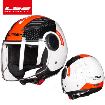 LS2 OF562 Open Face Motorcycle Airflow Helmet