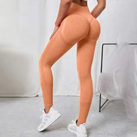 Yoga Sport Women Fitness Seamless Fashion Push-Up Gym Workout Leggings