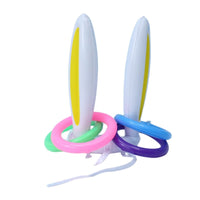 Easter Game Inflatable Easter Rabbit Ears And Hat Ring Toss for Kids Birthday or Easter Party