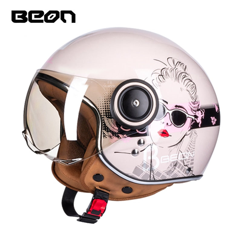 Capacete BEON 110B Motorcycle Scooter Helmet