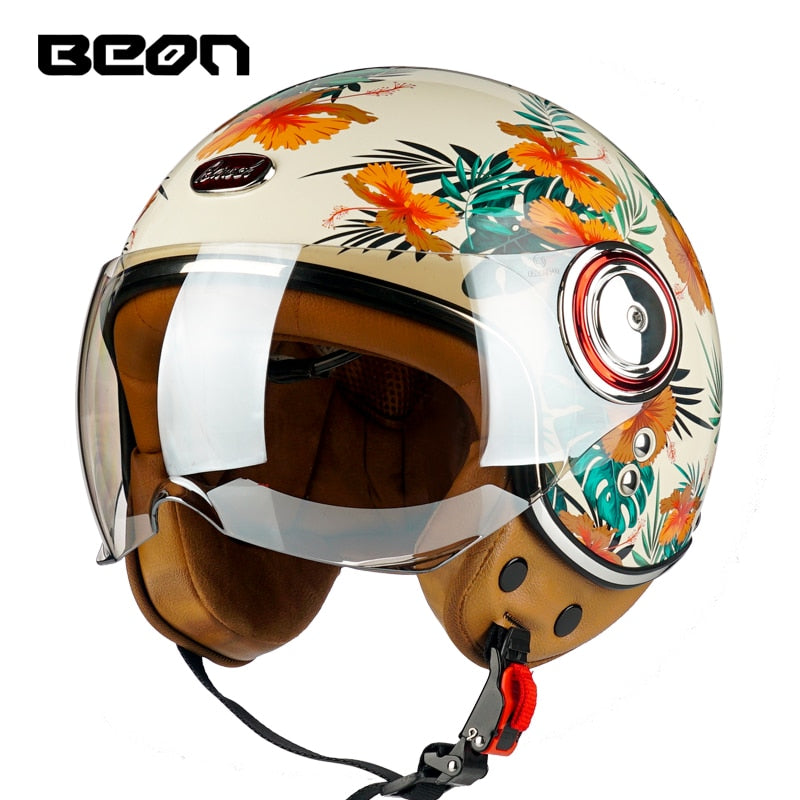 Capacete BEON 110B Motorcycle Scooter Helmet