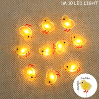 2/1 meter Easter String Lights for Home Decor 20 LED Glowing Easter Bunny Egg Carrot Fairy Light Ornament Decorations