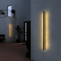 Modern Waterproof LED Outdoor Indoor Long Wall Light or Villa Garden Porch Exterior Lamp