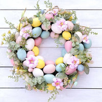 Colorful Easter Rabbit Garlands As Door or Wall Ornaments