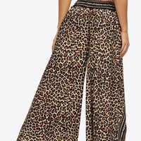 Split Wide Leg Long Pants